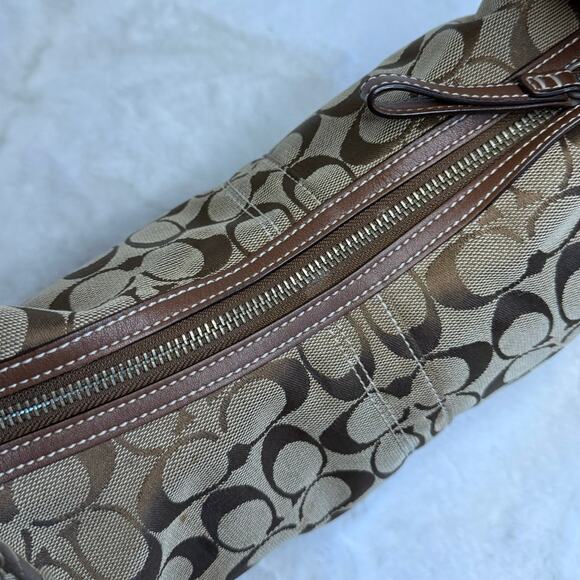 y2k COACH Vintage 10074 Brown Soho Hobo Shoulder Bag - Picture 6 of 10